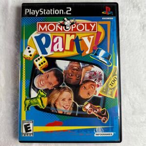 Monopoly Party Video Game (Sony PlayStation 2, 2002) – Complete CIB - PS2